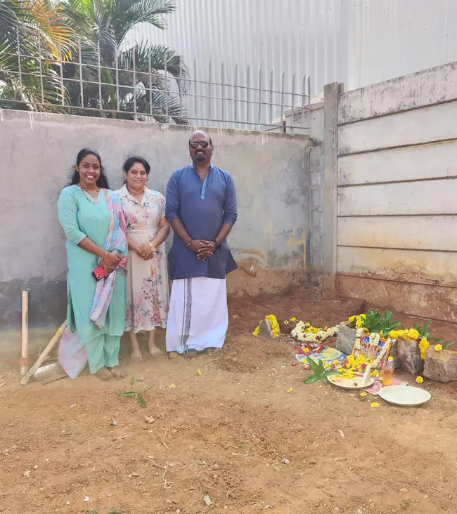 The PSD Aero team reunited for the ground breaking ceremony